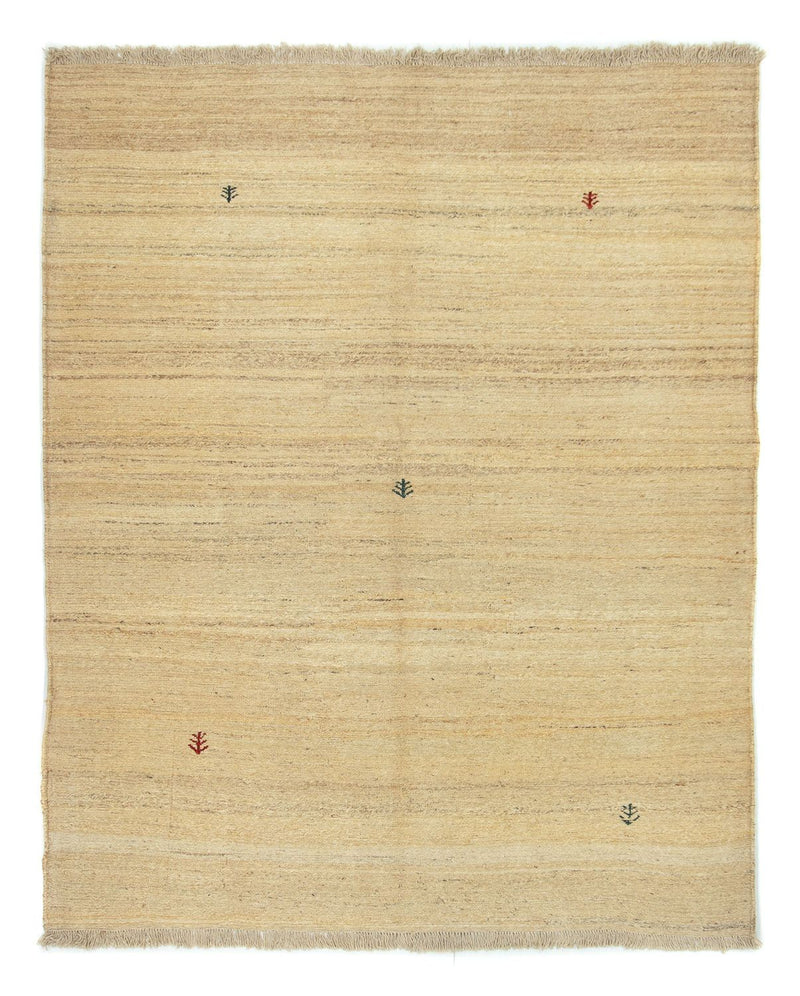 Gabbeh tapijt - Perzisch - 200 x 164 cm - beige