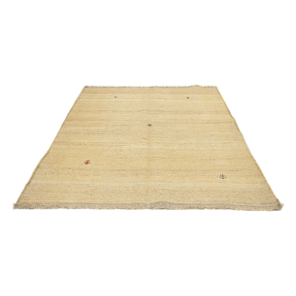 Gabbeh tapijt - Perzisch - 200 x 164 cm - beige