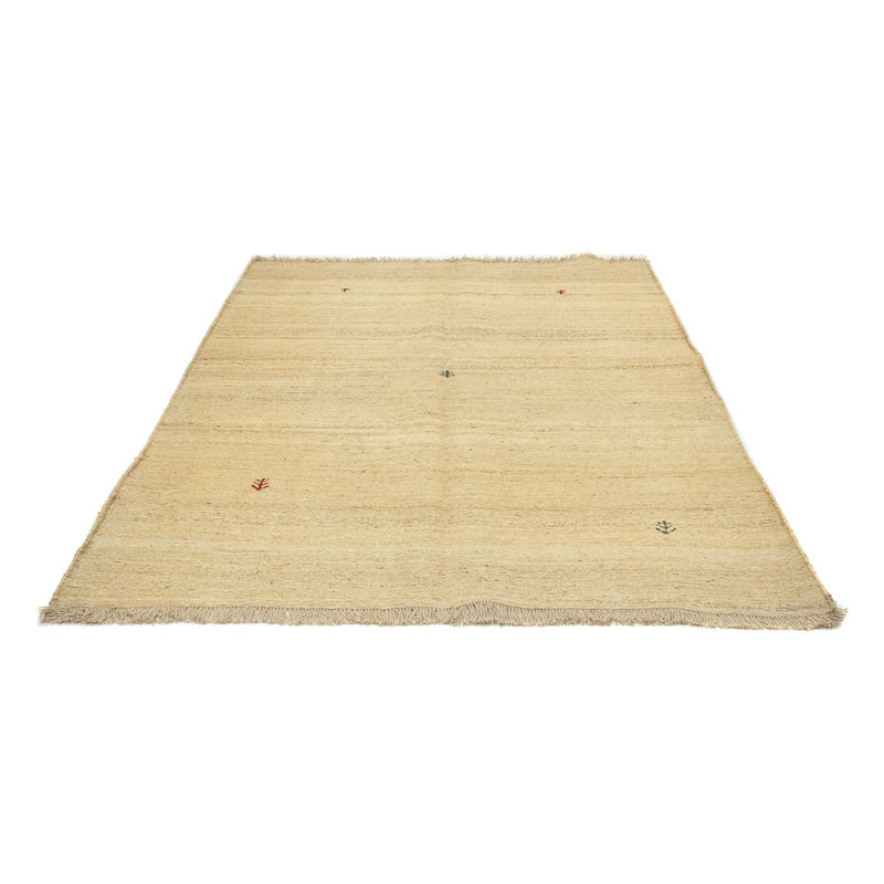 Gabbeh tapijt - Perzisch - 200 x 164 cm - beige