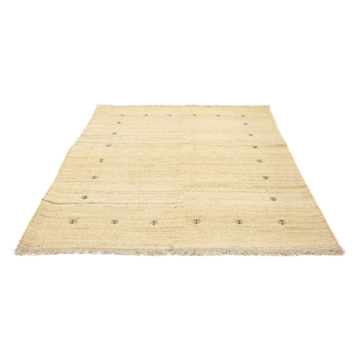 Gabbeh tapijt - Perzisch - 194 x 167 cm - beige