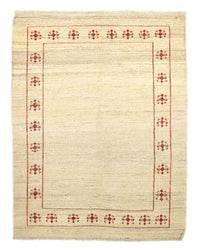 Gabbeh tapijt - Perzisch - 210 x 150 cm - beige