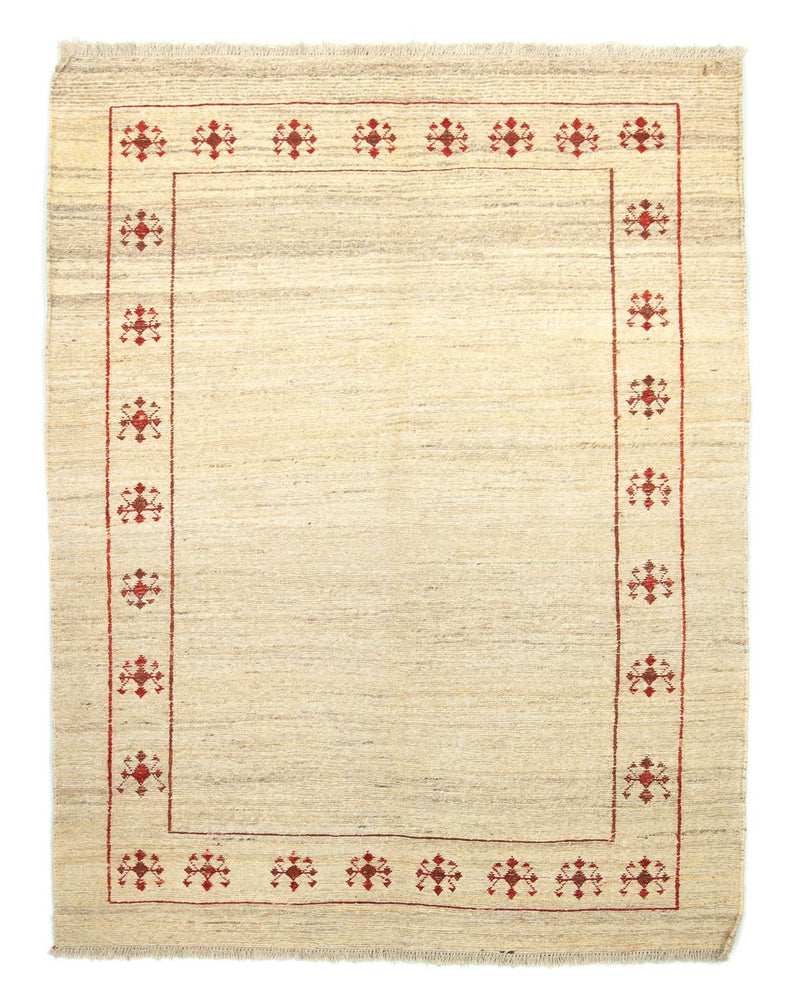 Gabbeh tapijt - Perzisch - 210 x 150 cm - beige