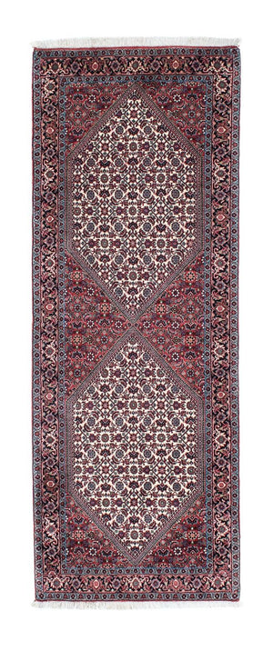 Loper Perzisch tapijt - Bijar - 192 x 74 cm - beige