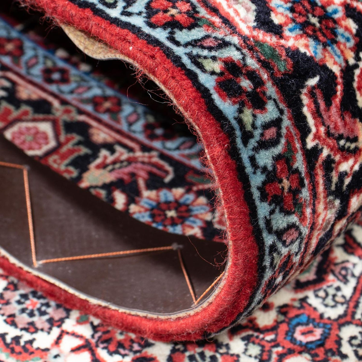 Loper Perzisch tapijt - Bijar - 192 x 74 cm - beige