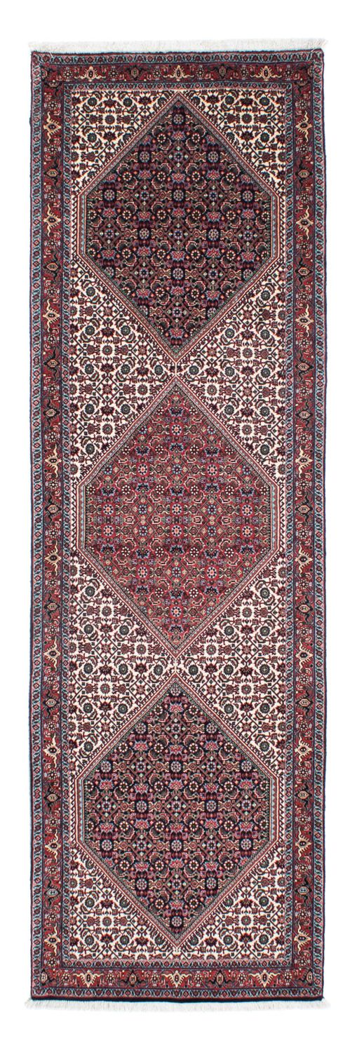 Loper Perzisch tapijt - Bijar - 291 x 86 cm - beige