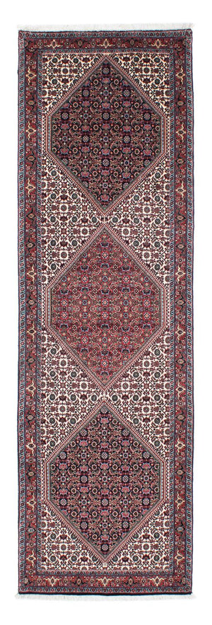 Loper Perzisch tapijt - Bijar - 291 x 86 cm - beige