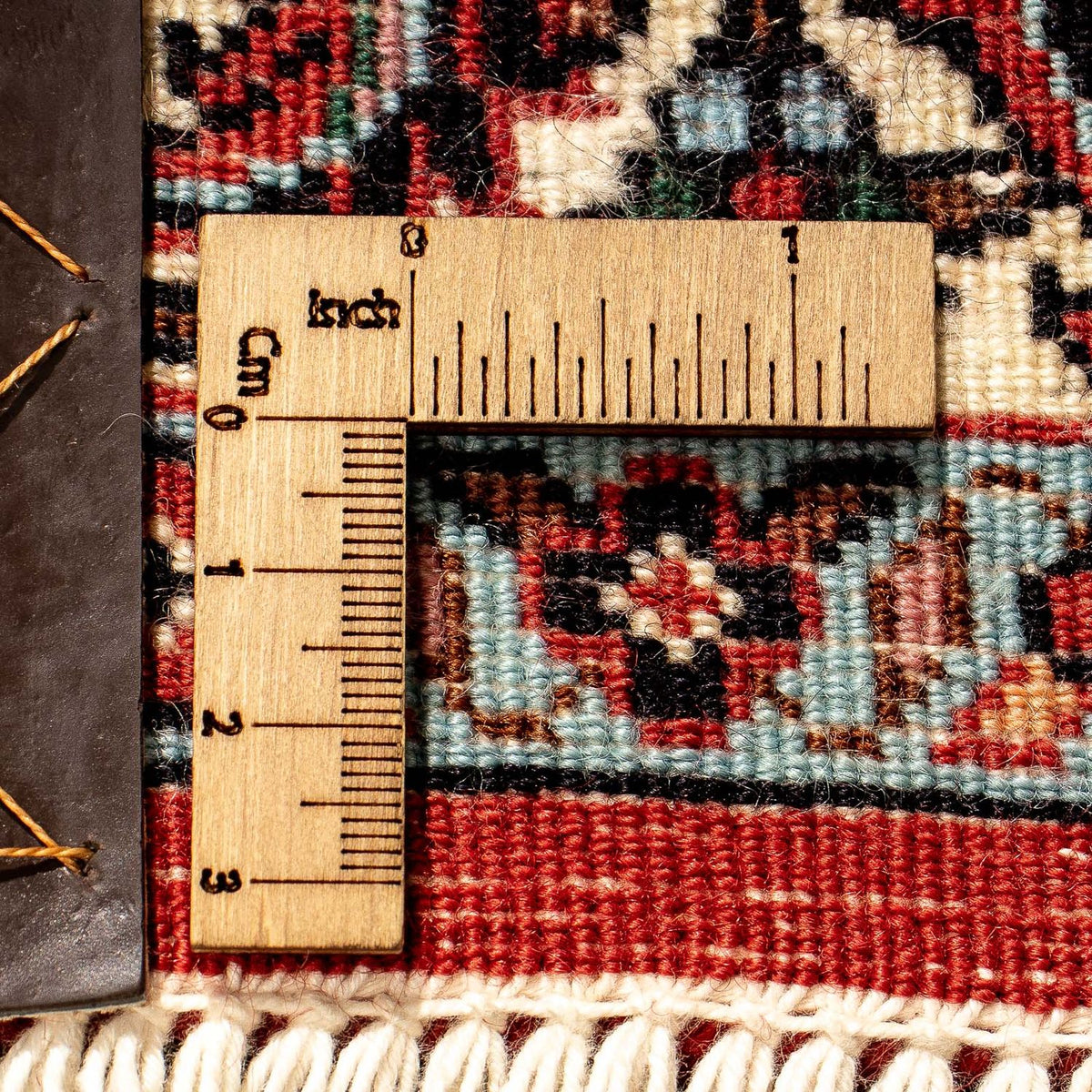 Loper Perzisch tapijt - Bijar - 313 x 82 cm - bruin