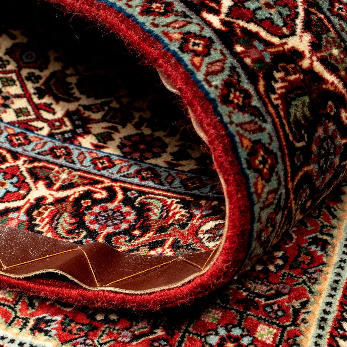 Loper Perzisch tapijt - Bijar - 291 x 88 cm - veelkleurig