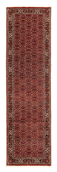 Loper Perzisch tapijt - Bijar - 298 x 80 cm - donkerrood
