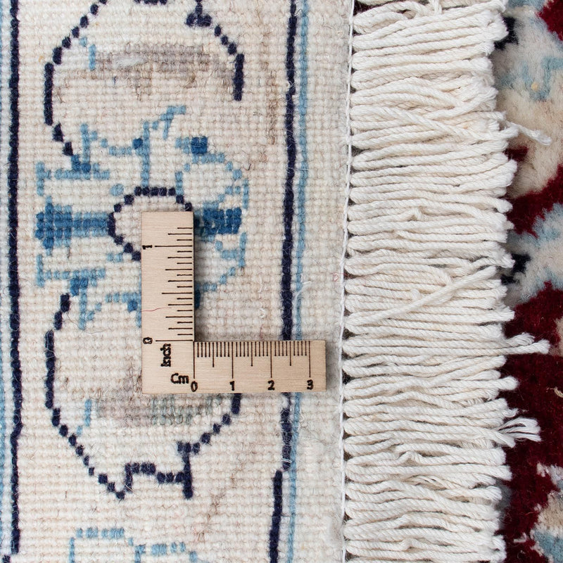 Perzisch tapijt - Nain rond  - 297 x 297 cm - donkerrood