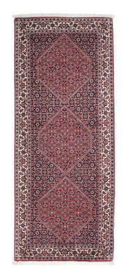 Loper Perzisch tapijt - Bijar - 197 x 72 cm - rood