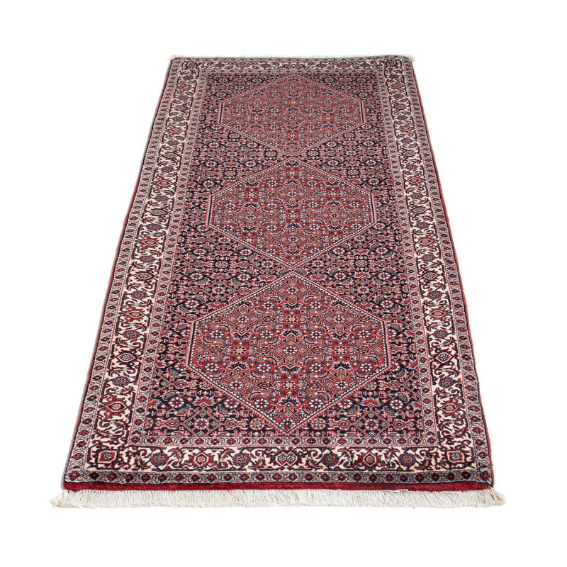Loper Perzisch tapijt - Bijar - 197 x 72 cm - rood