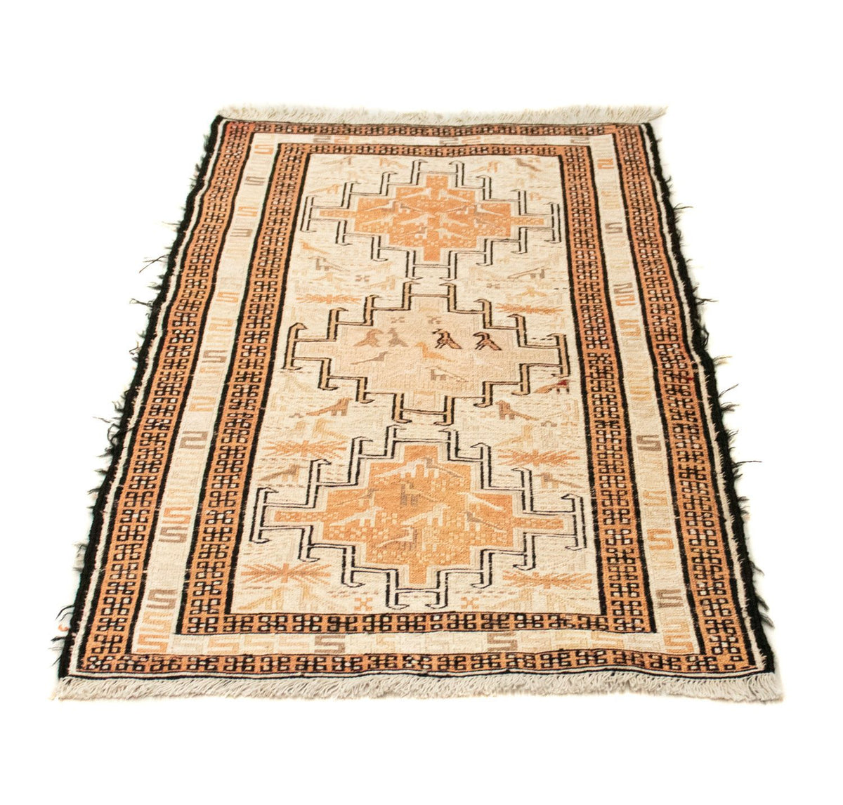 Kelim tapijt - Oosters - 103 x 62 cm - beige