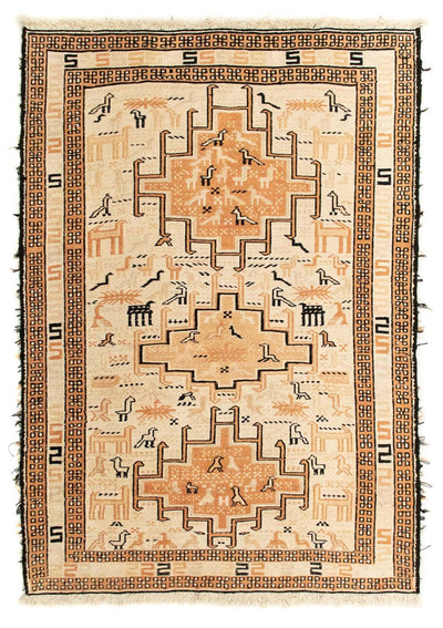 Zijden kilim Tapijt 71x100cm