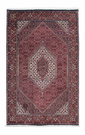 Perzisch tapijt - Bijar - 200 x 130 cm - licht rood