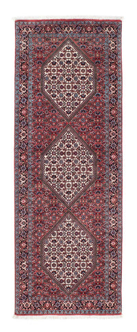 Loper Perzisch tapijt - Bijar - 210 x 74 cm - rood