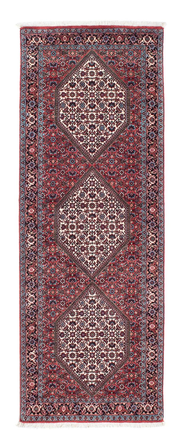 Loper Perzisch tapijt - Bijar - 210 x 74 cm - rood