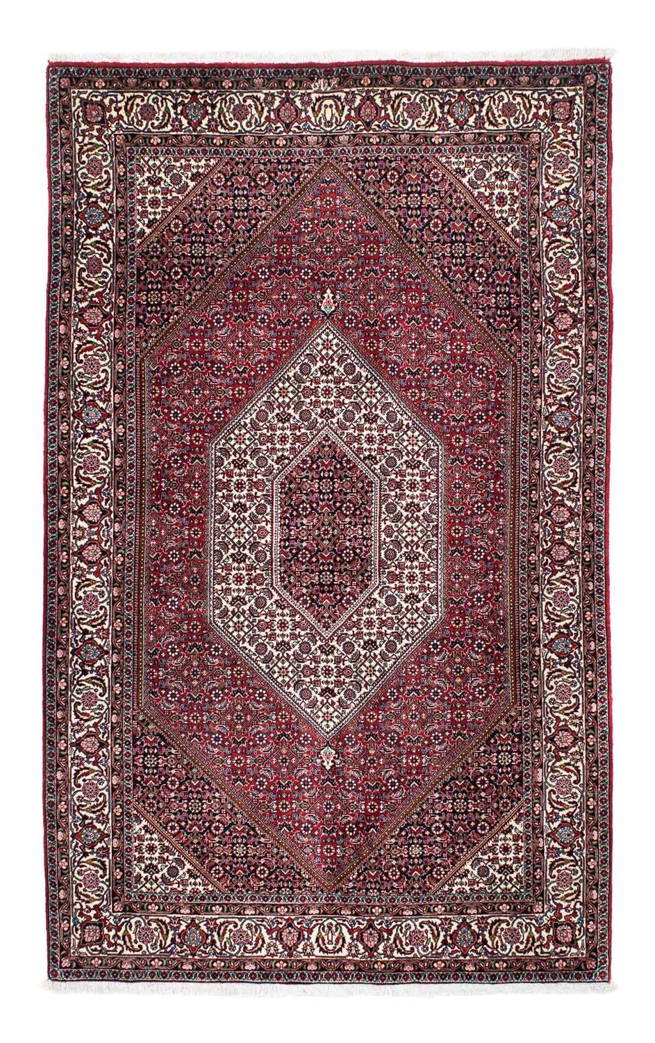 Perzisch tapijt - Bijar - 218 x 134 cm - rood