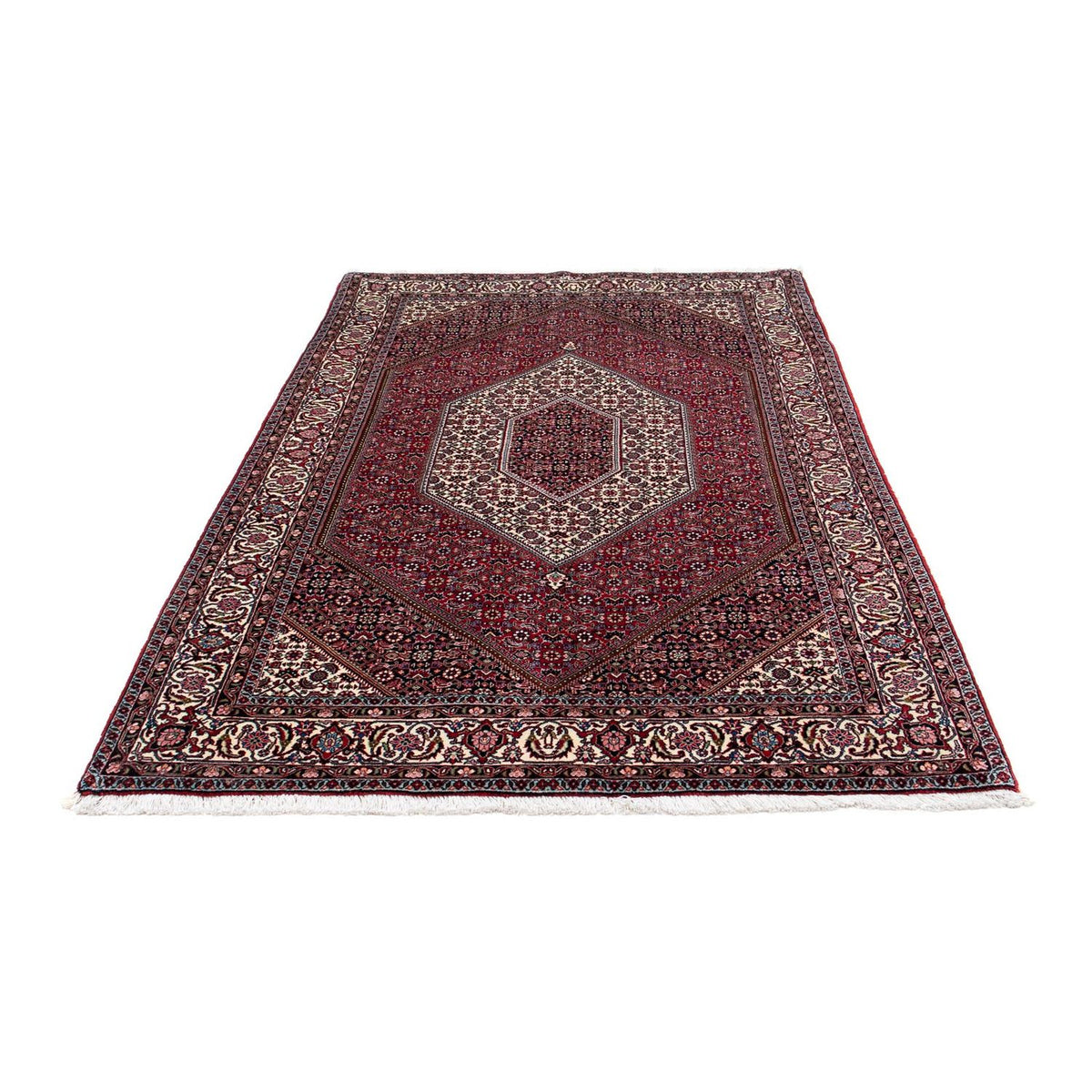 Perzisch tapijt - Bijar - 218 x 134 cm - rood