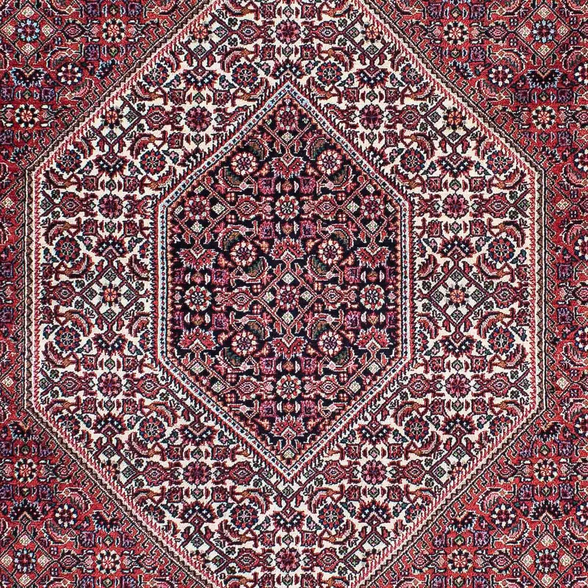 Perzisch tapijt - Bijar - 205 x 128 cm - licht rood