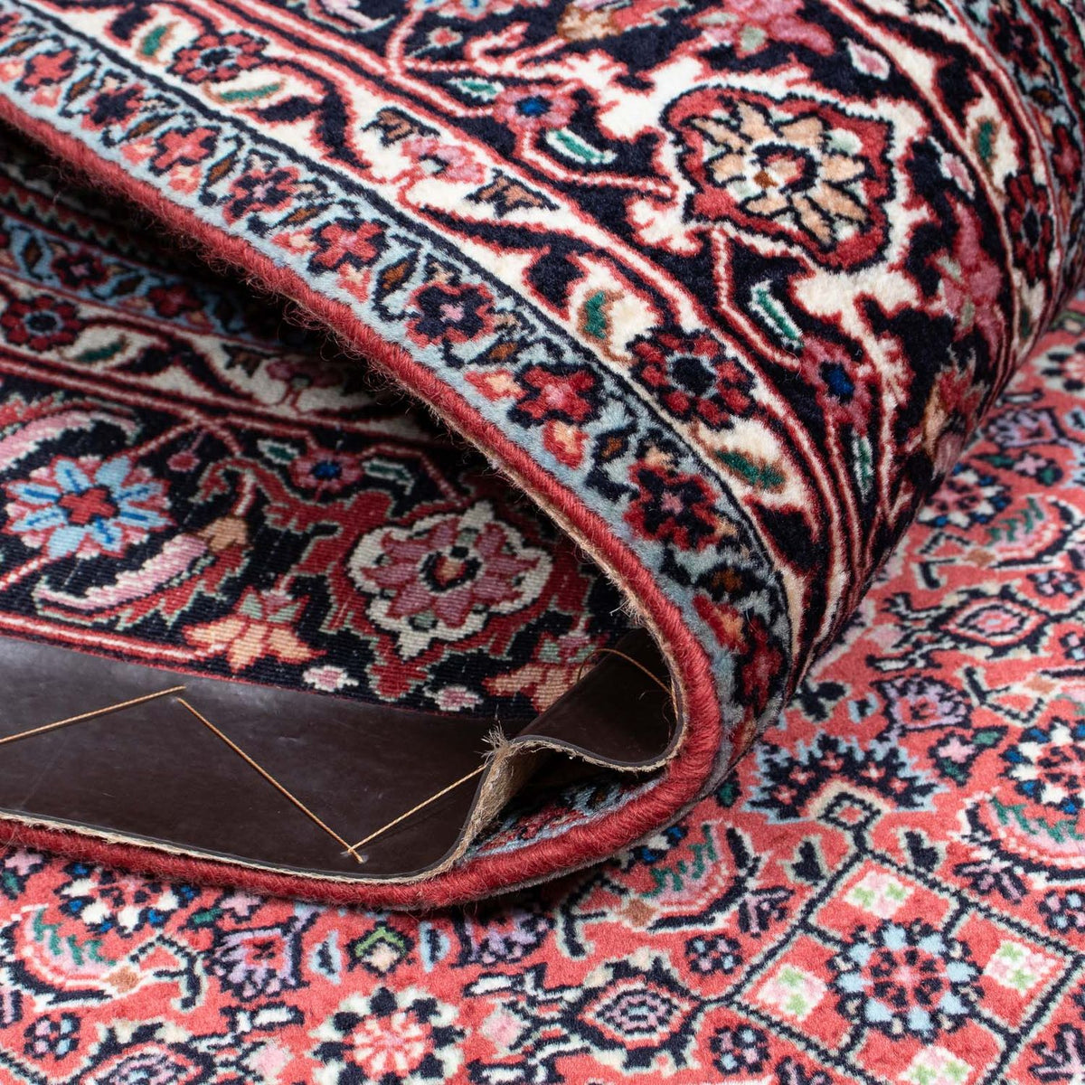 Perzisch tapijt - Bijar - 205 x 128 cm - licht rood