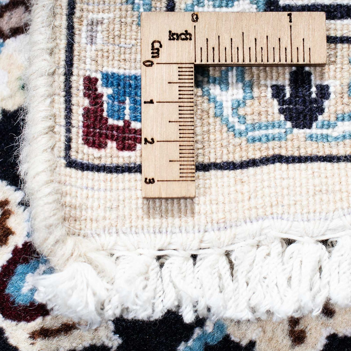 Perzisch tapijt - Nain - Koninklijk - 175 x 108 cm - donkerblauw