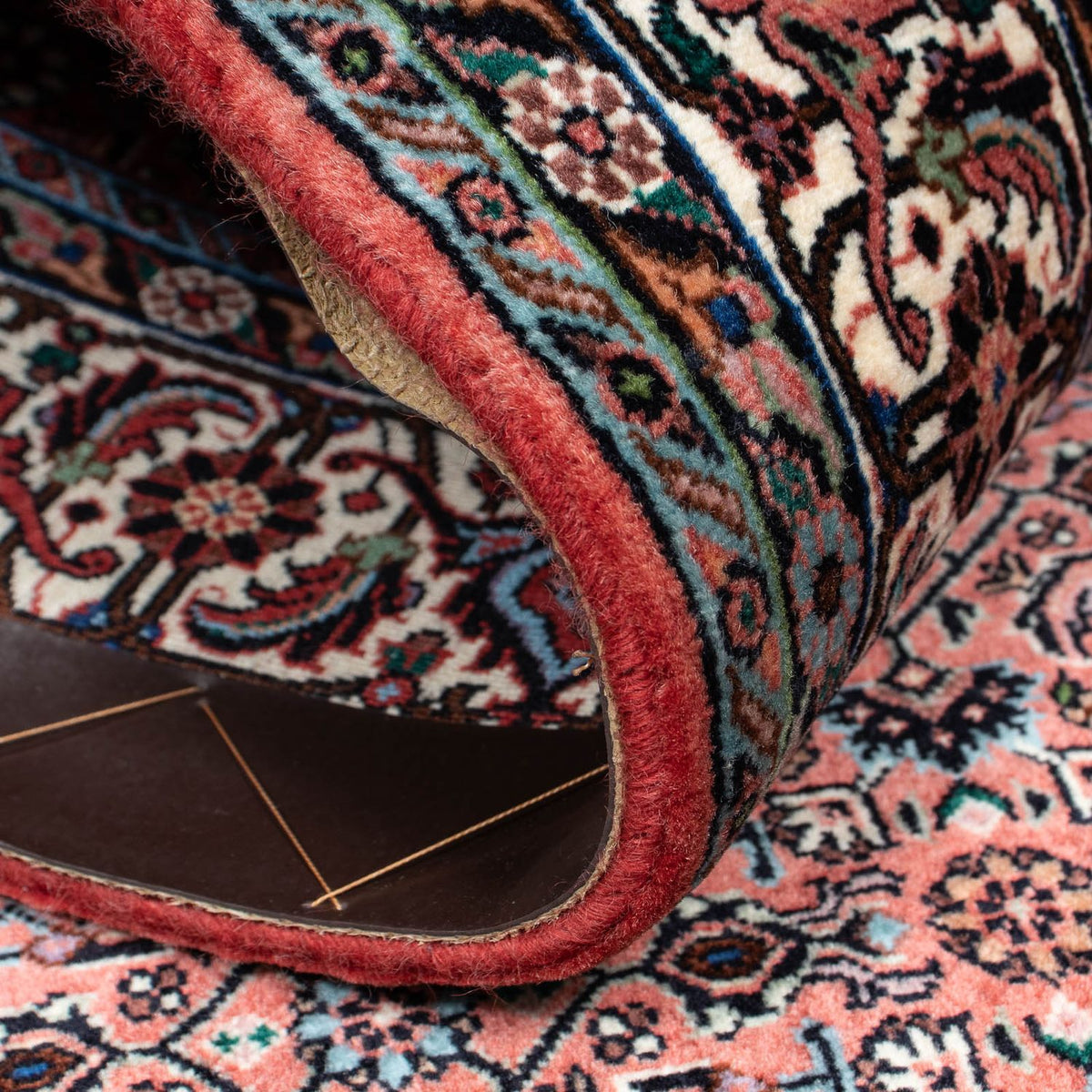 Perzisch tapijt - Bijar - 210 x 132 cm - licht rood