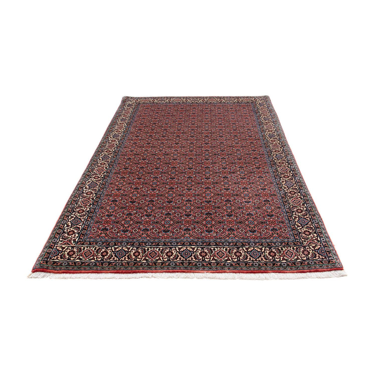 Perzisch tapijt - Bijar - 210 x 132 cm - licht rood