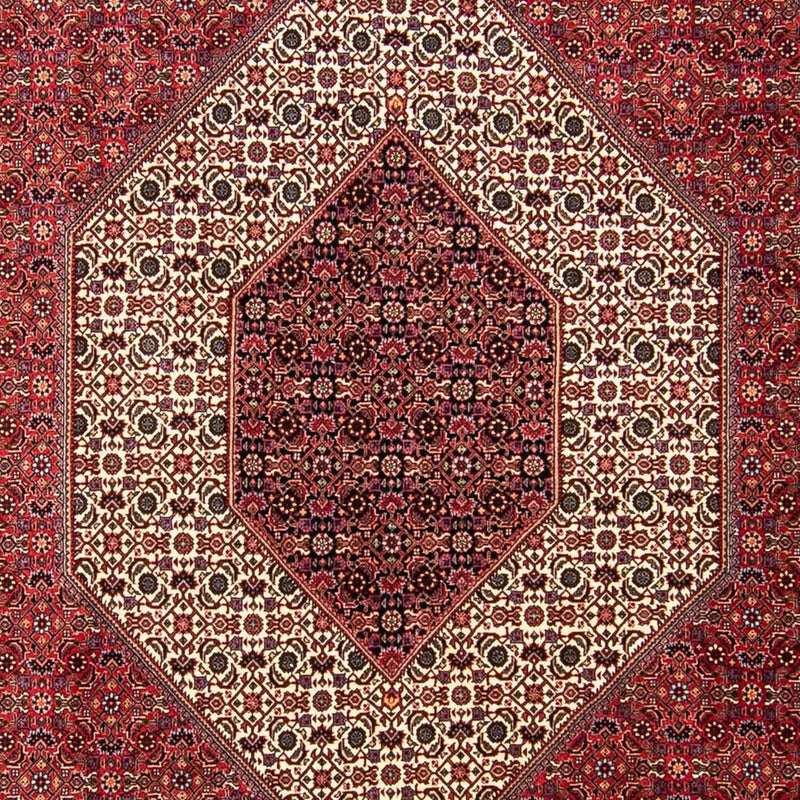 Perzisch tapijt - Bijar - 304 x 255 cm - donkerrood