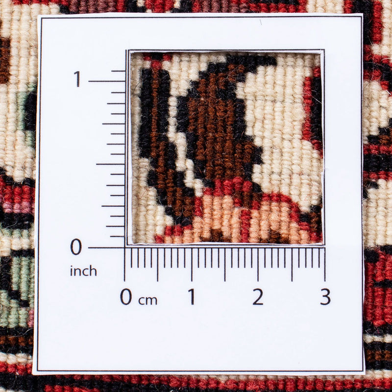 Perzisch tapijt - Bijar - 304 x 255 cm - donkerrood