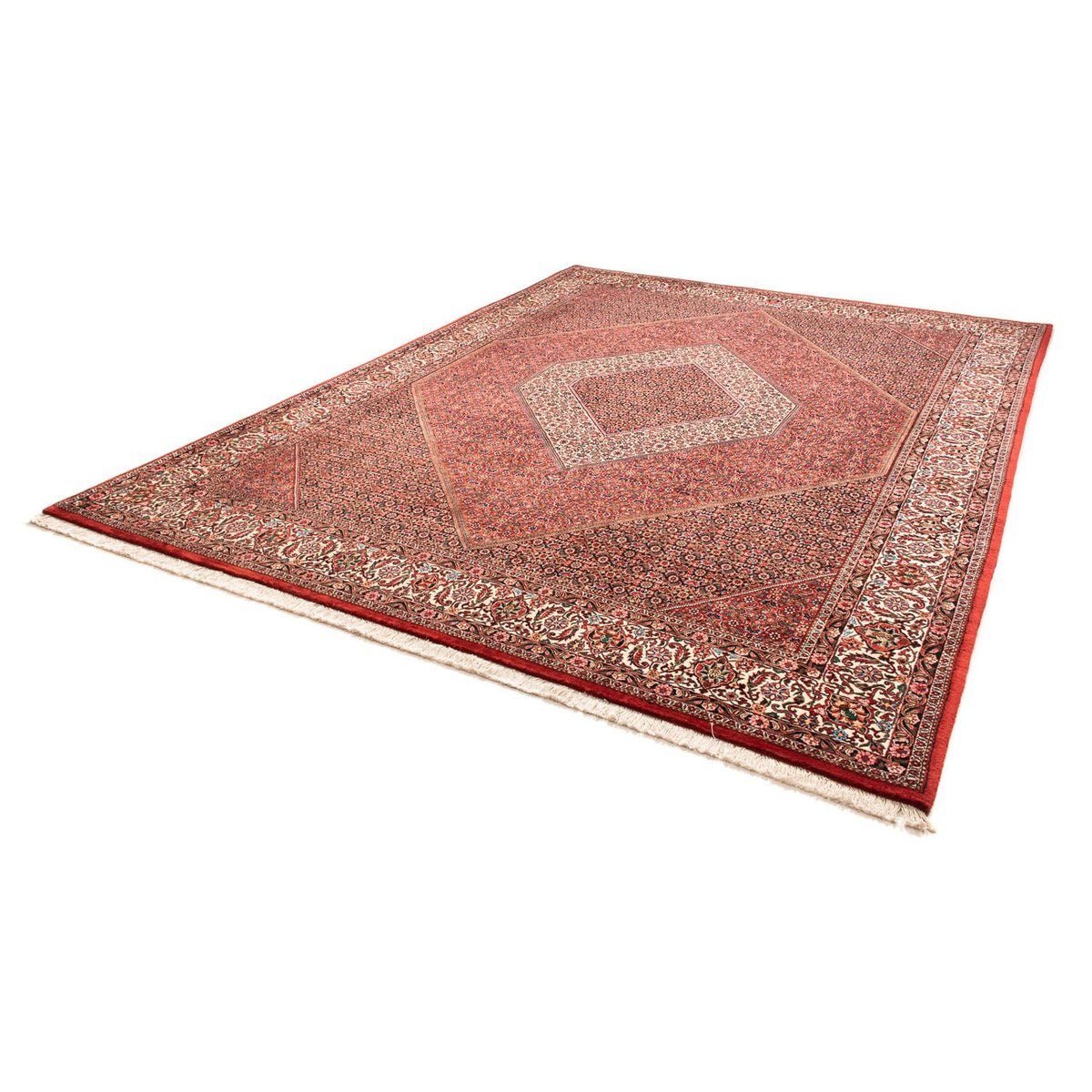 Perzisch tapijt - Bijar - 345 x 252 cm - rood