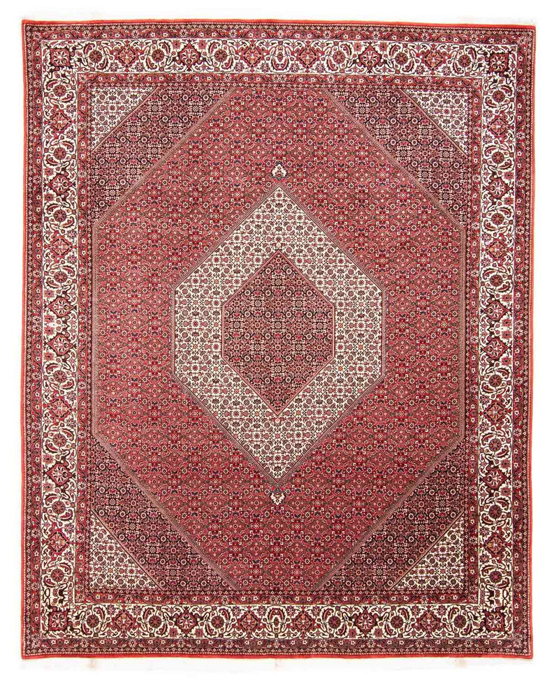 Perzisch tapijt - Bijar - 312 x 256 cm - licht rood