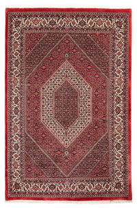 Perzisch tapijt - Bijar - 250 x 171 cm - donkerrood
