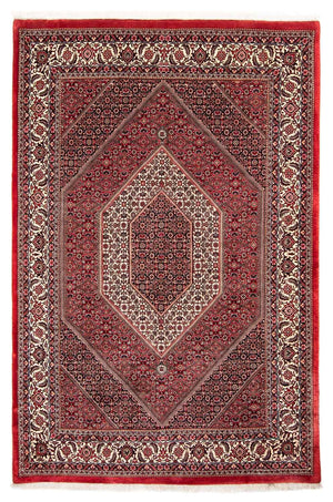 Perzisch tapijt - Bijar - 250 x 171 cm - donkerrood