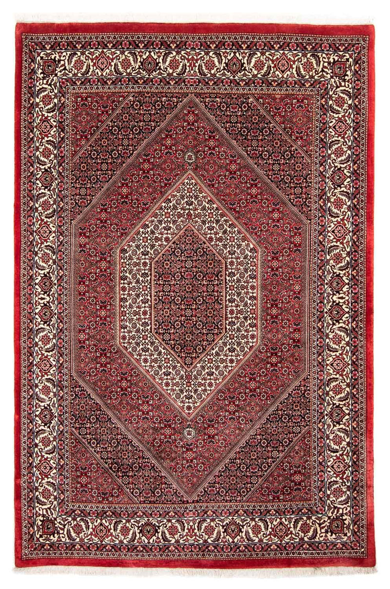 Perzisch tapijt - Bijar - 250 x 171 cm - donkerrood