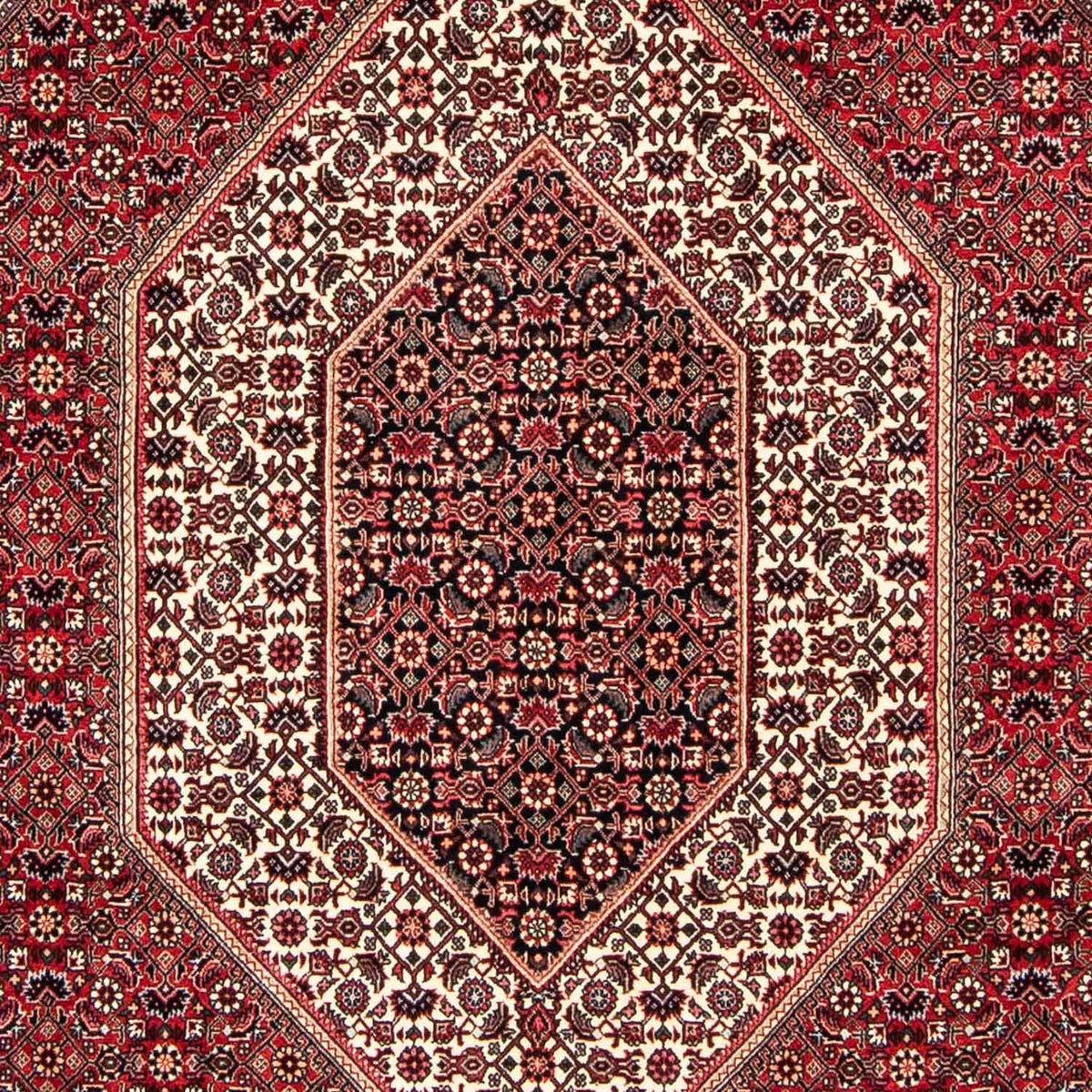 Perzisch tapijt - Bijar - 250 x 171 cm - donkerrood
