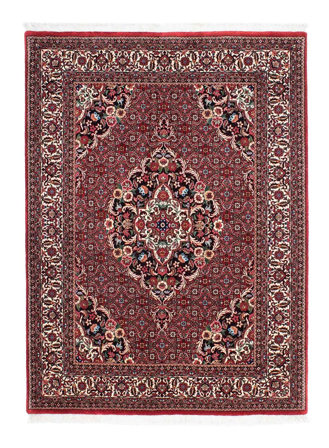 Perzisch tapijt - Bijar - 182 x 130 cm - rood