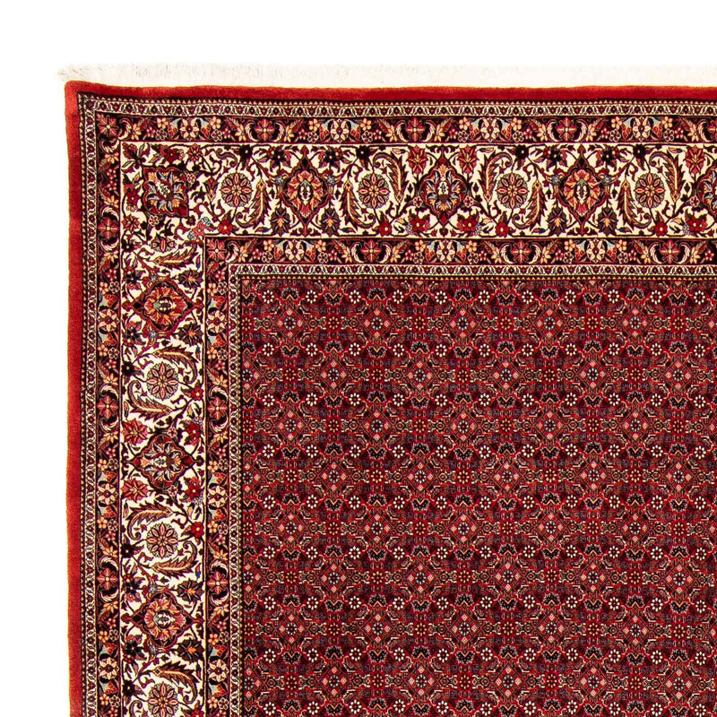 Perzisch tapijt - Bijar - 400 x 308 cm - donkerrood
