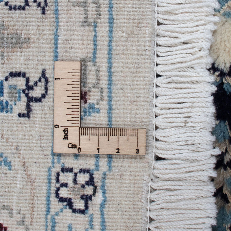 Perzisch tapijt - Nain rond  - 295 x 295 cm - donkerblauw