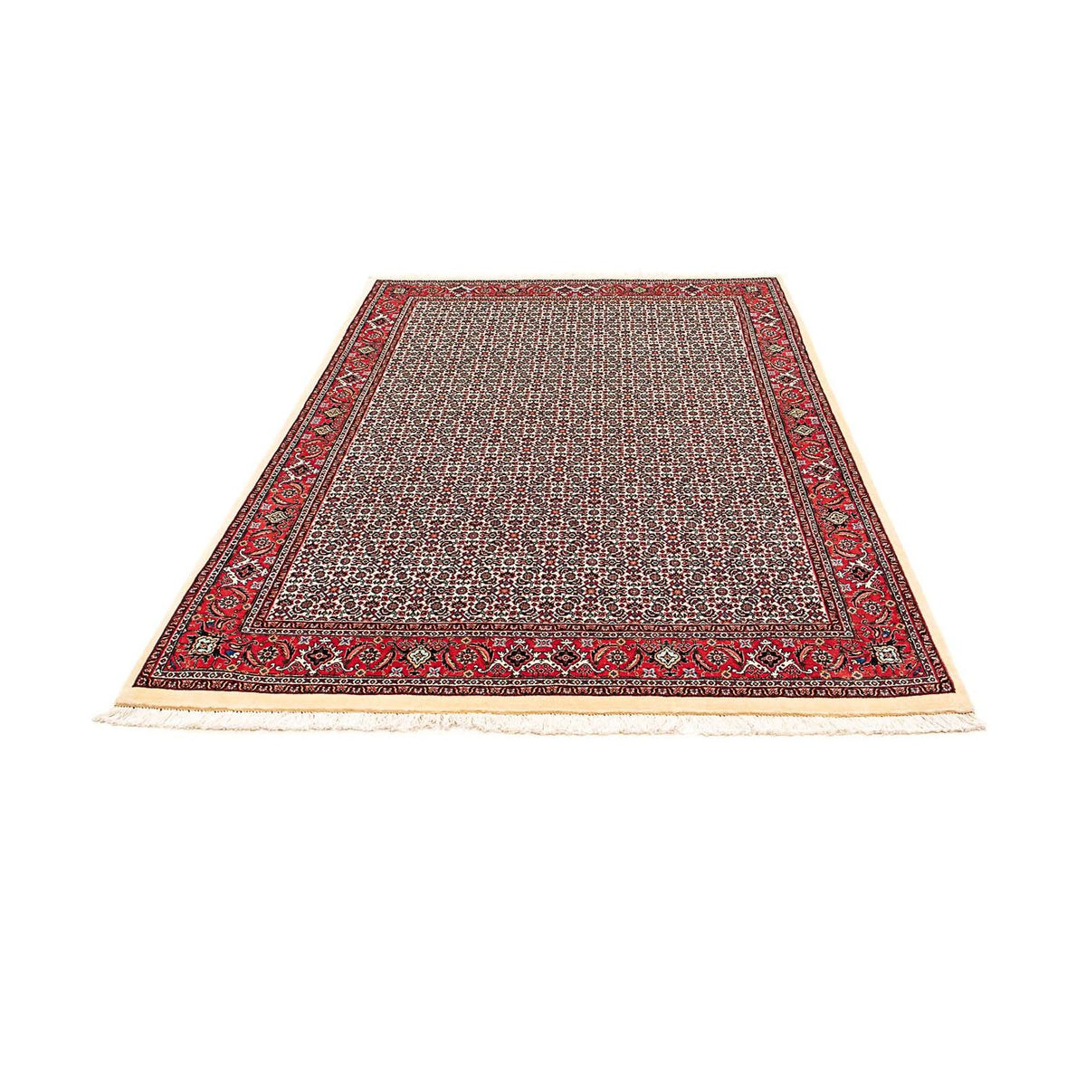 Perzisch tapijt - Bijar - 208 x 147 cm - beige