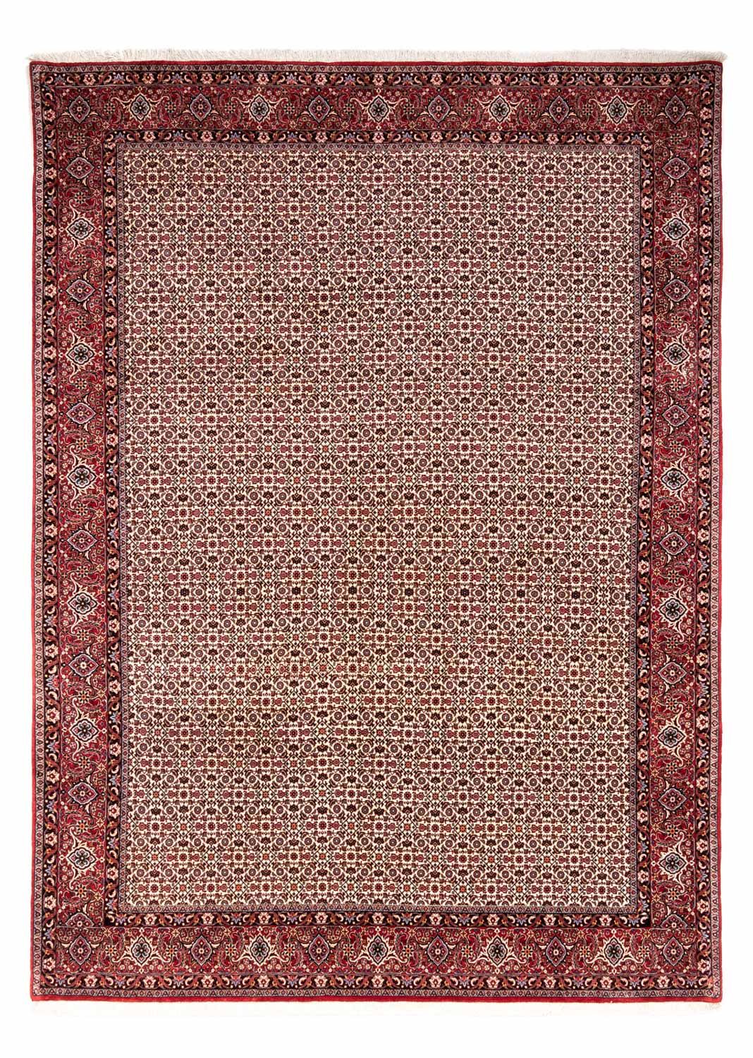 Perzisch tapijt - Bijar - Koninklijk - 343 x 253 cm - beige