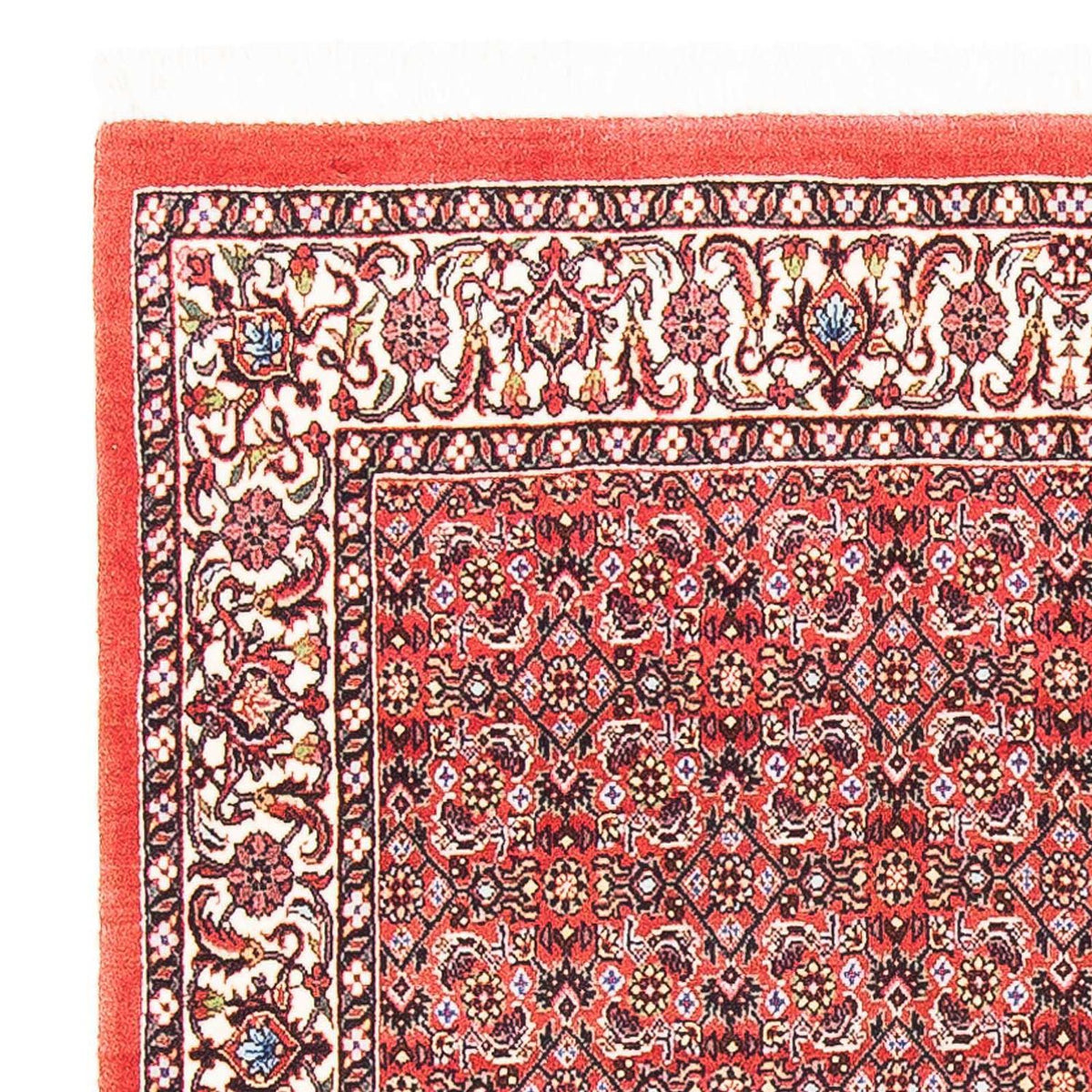 Perzisch tapijt - Bijar vierkant  - 105 x 101 cm - rood