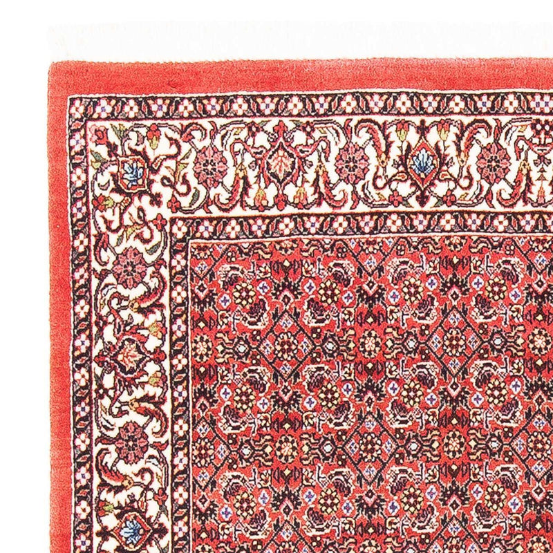 Perzisch tapijt - Bijar vierkant  - 105 x 101 cm - rood