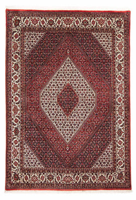 Perzisch tapijt - Bijar - 236 x 172 cm - donkerrood