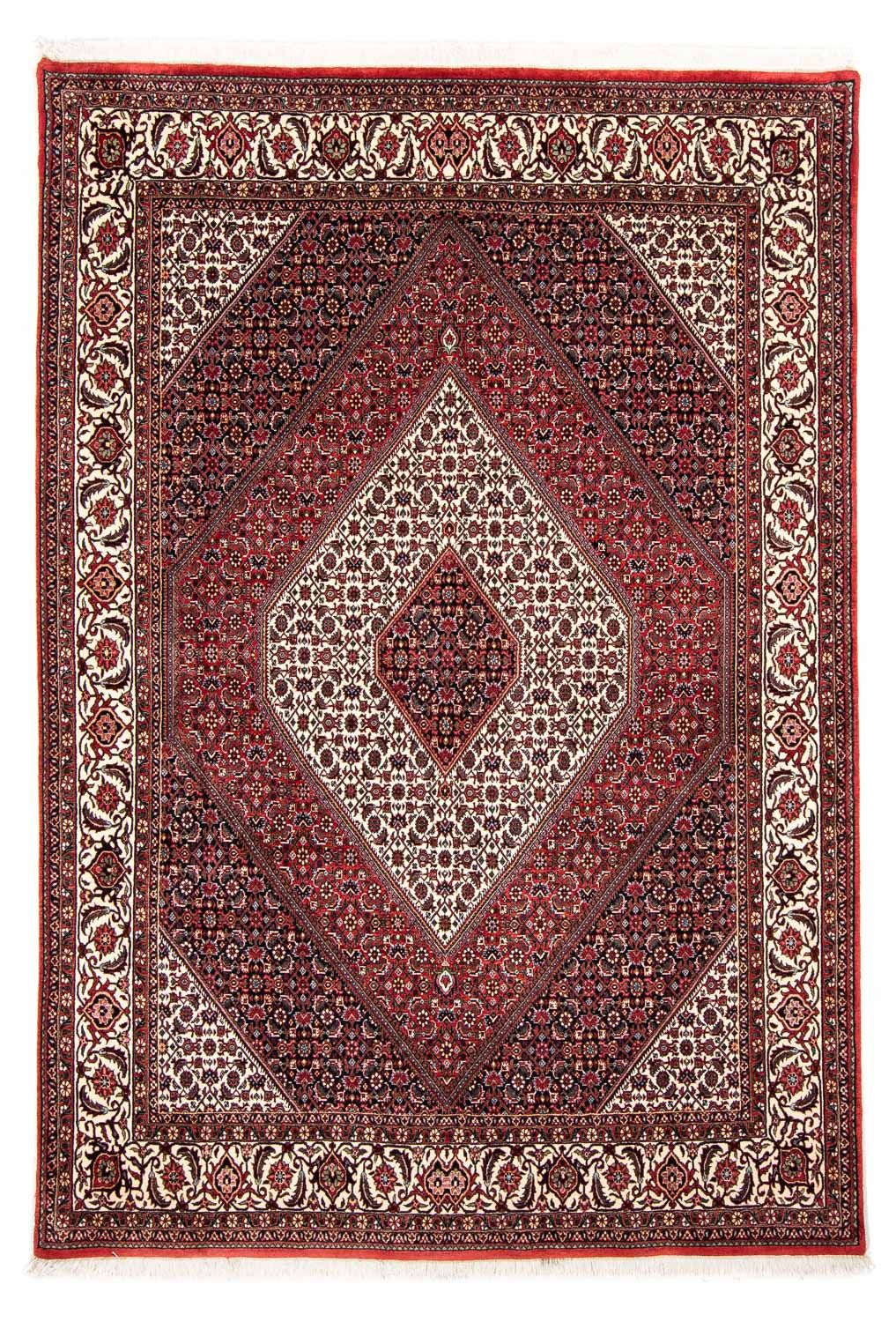 Perzisch tapijt - Bijar - 236 x 172 cm - donkerrood