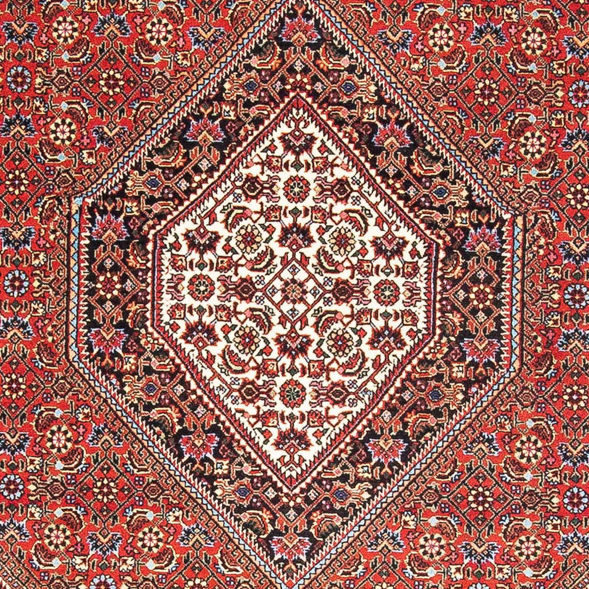 Perzisch tapijt - Bijar - 174 x 112 cm - licht rood