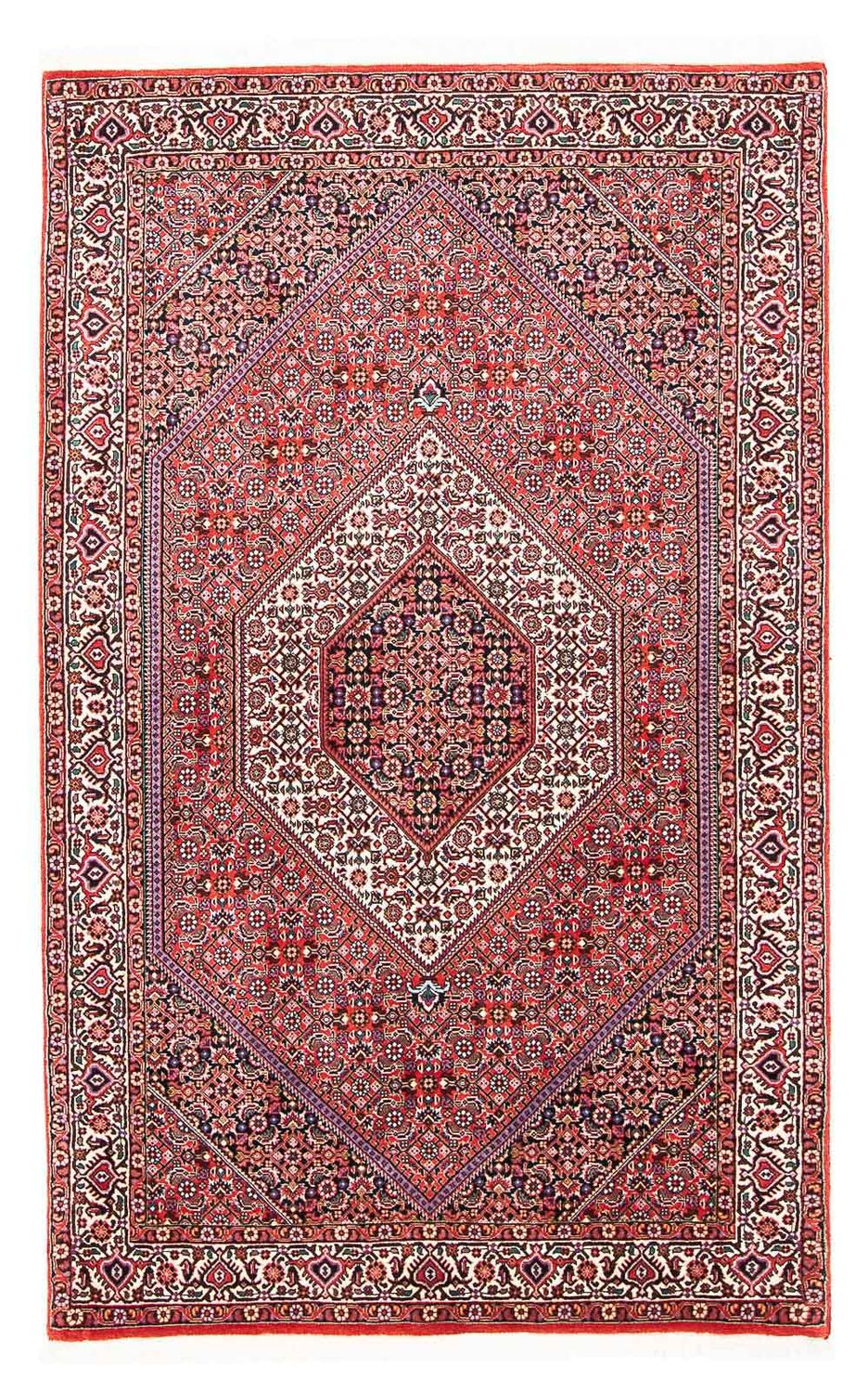 Perzisch tapijt - Bijar - 180 x 111 cm - licht rood