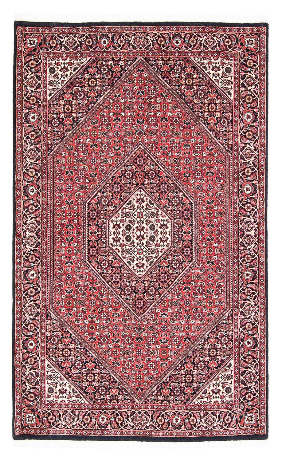Perzisch tapijt - Bijar - 185 x 111 cm - licht rood