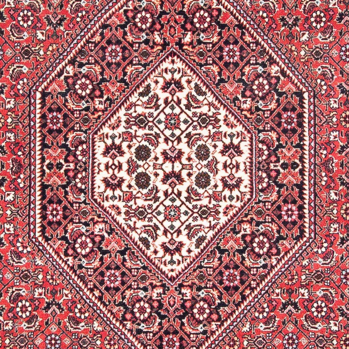 Perzisch tapijt - Bijar - 185 x 111 cm - licht rood