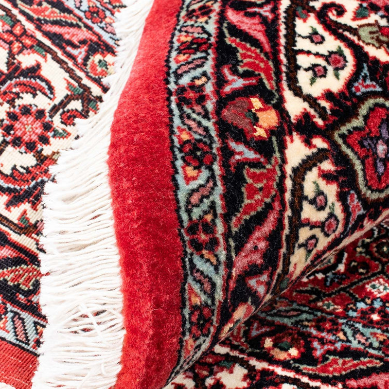 Perzisch tapijt - Bijar rond  - 155 x 155 cm - donkerrood